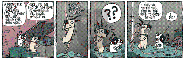Pooch Cafe - Wednesday April 16, 2008 Comic Strip
