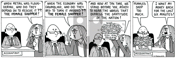 Cathy Classics on Tuesday April 8, 1997 Comic Strip