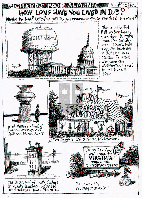 Richard's Poor Almanac on Saturday April 18, 2015 Comic Strip