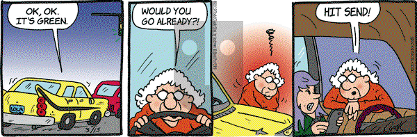 Lola on Friday March 15, 2019 Comic Strip