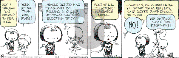 Non Sequitur on Monday November 1, 2004 Comic Strip