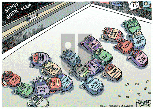 Rob Rogers on Tuesday December 18, 2012 Comic Strip