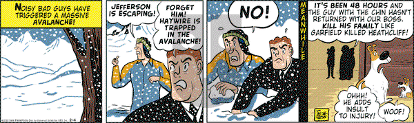 Rip Haywire on Saturday February 4, 2012 Comic Strip
