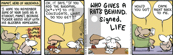 DeFlocked on Friday October 5, 2012 Comic Strip