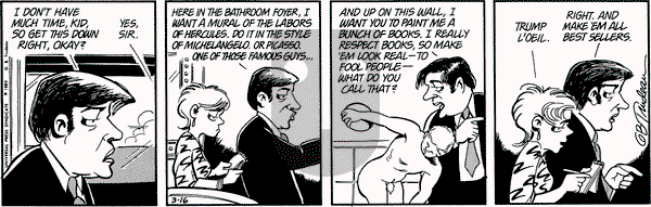 Doonesbury on Thursday March 16, 1989 Comic Strip