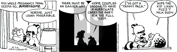 Over the Hedge on Monday August 26, 1996 Comic Strip