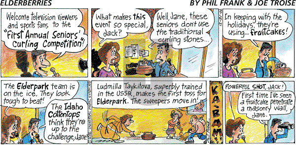 The Elderberries on Sunday December 31, 2006 Comic Strip