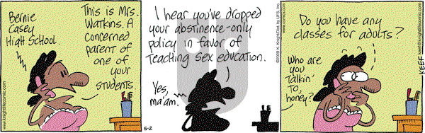 The Knight Life on Saturday May 2, 2009 Comic Strip