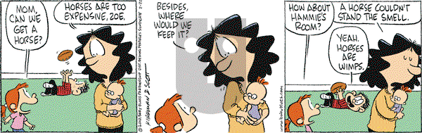 Baby Blues on Monday February 22, 2016 Comic Strip