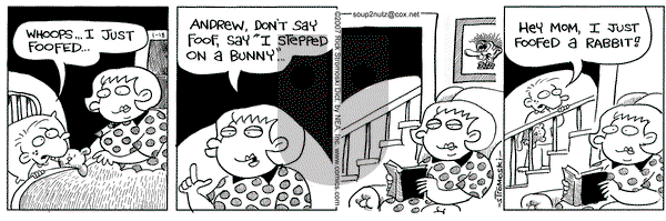 Soup to Nutz - Old on Thursday January 18, 2007 Comic Strip