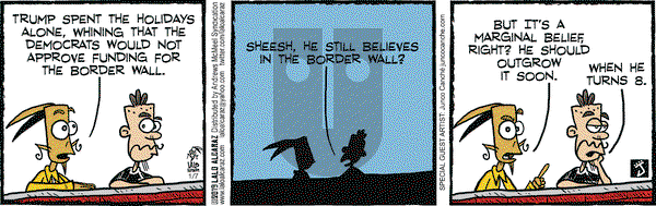 La Cucaracha on Monday January 7, 2019 Comic Strip