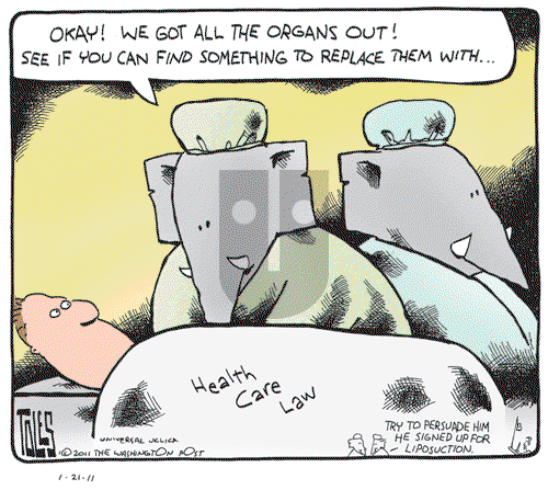 Tom Toles on Friday January 21, 2011 Comic Strip