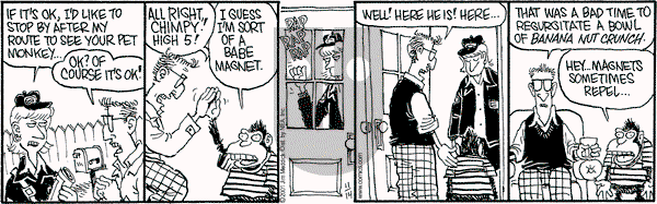Monty on Wednesday November 14, 2001 Comic Strip