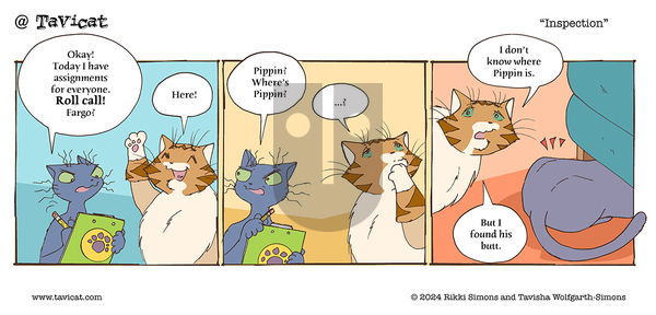 @Tavicat on Monday July 29, 2024 Comic Strip
