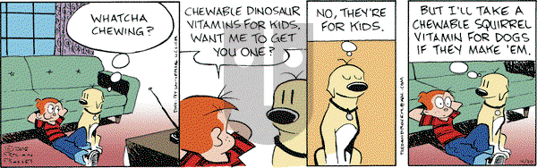 Red and Rover on Wednesday April 20, 2016 Comic Strip