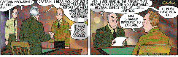 9 Chickweed Lane on Tuesday February 18, 2014 Comic Strip