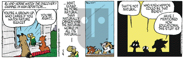 Over the Hedge on Friday May 4, 2007 Comic Strip