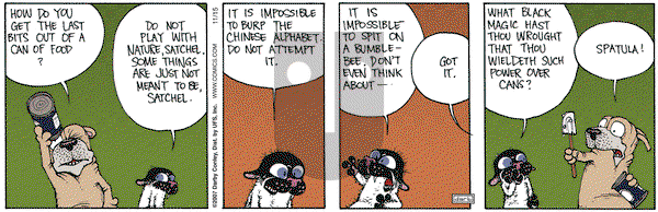 Get Fuzzy on Thursday November 15, 2007 Comic Strip