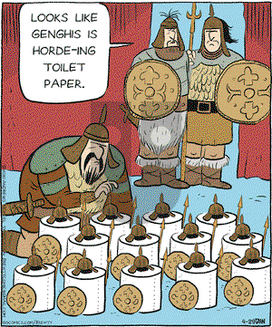 Brevity on Wednesday April 29, 2020 Comic Strip