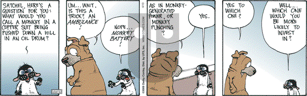 Get Fuzzy on Monday April 13, 2009 Comic Strip