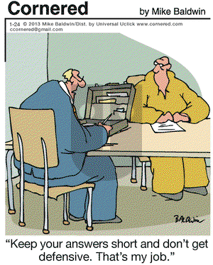 Cornered - Thursday January 24, 2013 Comic Strip