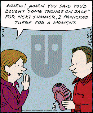 Real Life Adventures on Saturday December 13, 2014 Comic Strip