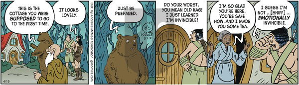 Alley Oop on Saturday April 19, 2025 Comic Strip