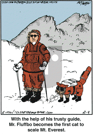 Close to Home on Friday February 4, 2011 Comic Strip