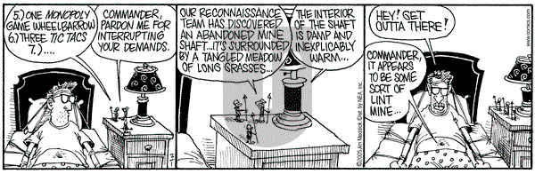 Monty on Tuesday February 1, 2005 Comic Strip