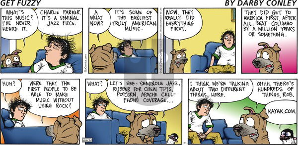 Get Fuzzy - Sunday August 4, 2024 Comic Strip