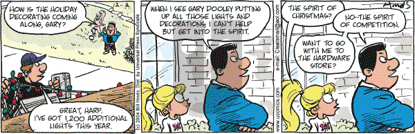 Cleats - Thursday December 2, 2004 Comic Strip