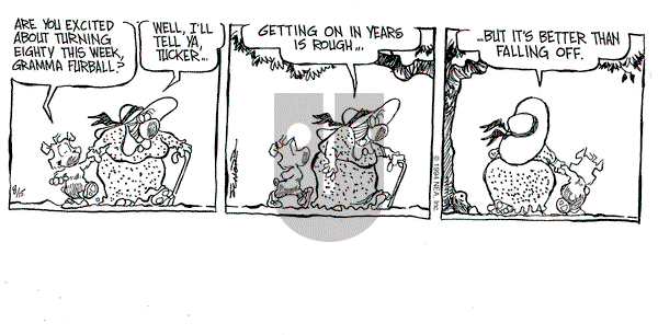 The Grizzwells on Monday August 15, 1994 Comic Strip