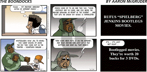 The Boondocks on Sunday April 22, 2012 Comic Strip