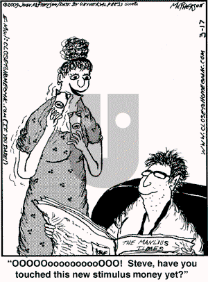 Close to Home on Tuesday March 17, 2009 Comic Strip