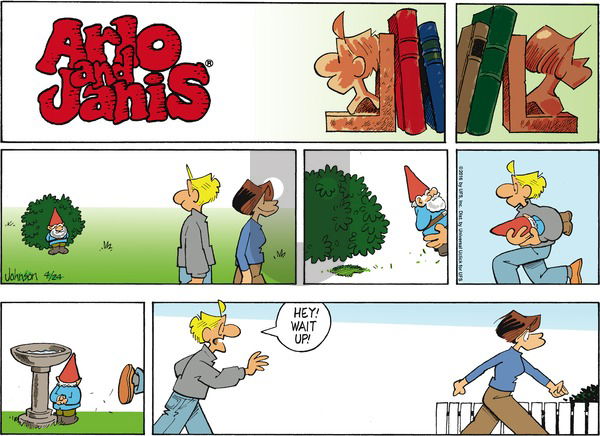 Arlo and Janis on Sunday April 24, 2016 Comic Strip