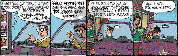 Monty on Thursday January 16, 2014 Comic Strip