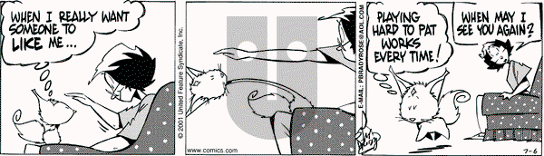 Rose is Rose on Friday July 6, 2001 Comic Strip