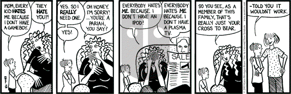 Clear Blue Water on Tuesday February 8, 2005 Comic Strip
