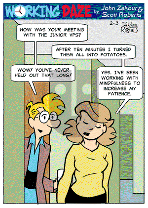 Working Daze - Friday February 3, 2023 Comic Strip