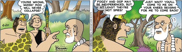 Alley Oop on Monday June 20, 2016 Comic Strip