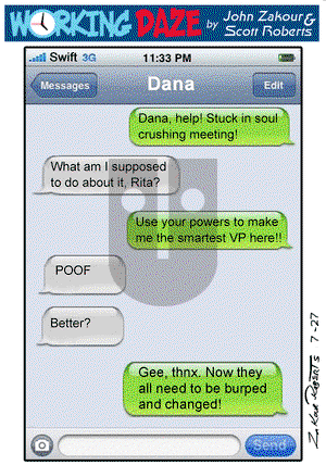 Working Daze - Thursday July 27, 2017 Comic Strip