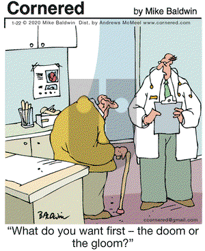 Cornered on Wednesday January 22, 2020 Comic Strip