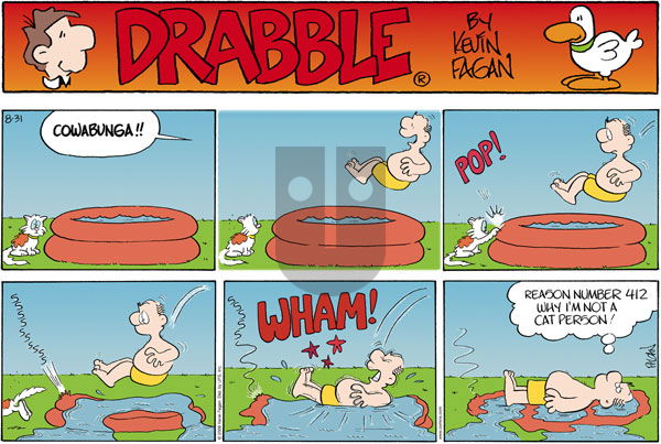 Drabble on Sunday August 31, 2008 Comic Strip