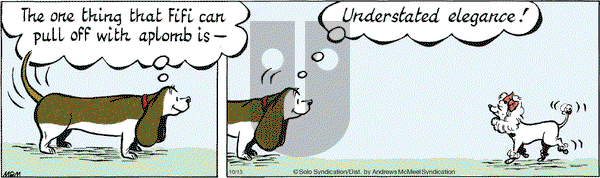 Fred Basset on Wednesday October 13, 2021 Comic Strip
