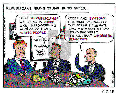 Ted Rall on Wednesday September 2, 2015 Comic Strip