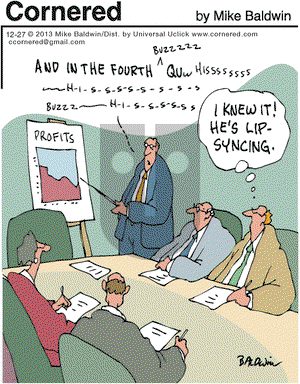 Cornered on Friday December 27, 2013 Comic Strip