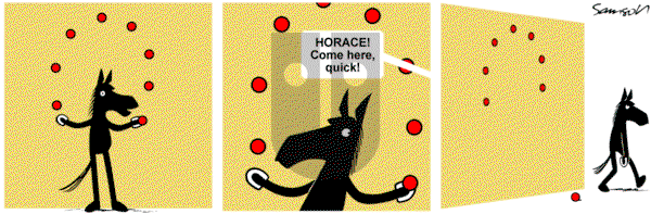 Dark Side of the Horse on Thursday July 27, 2017 Comic Strip