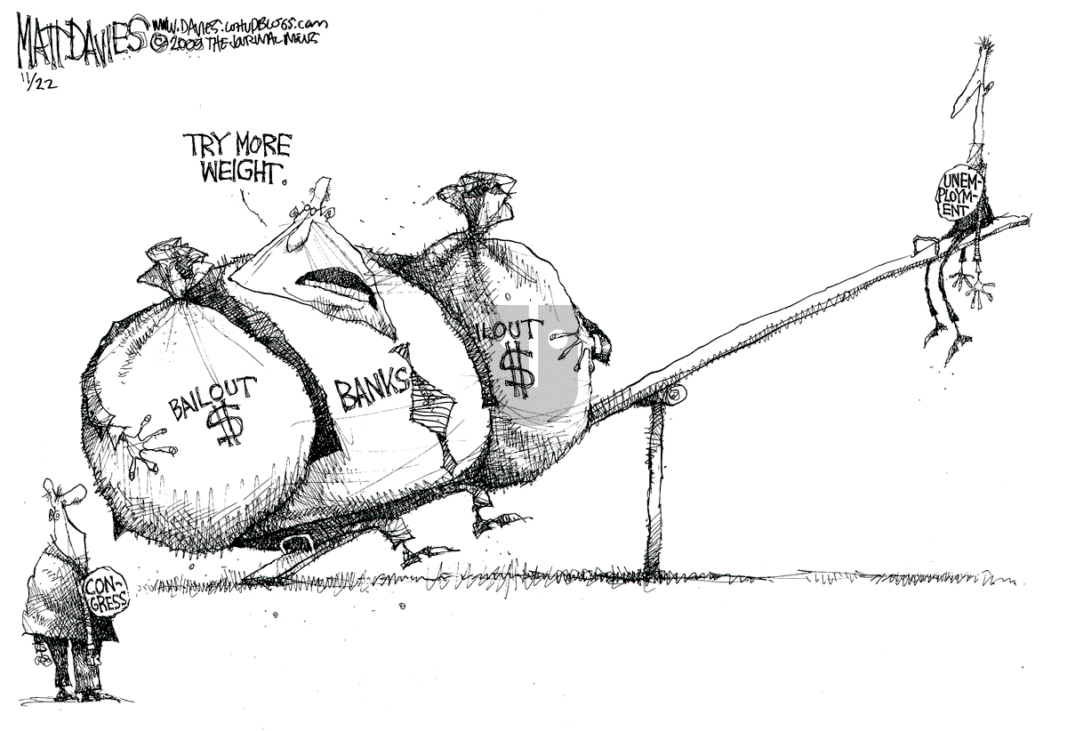 Matt Davies - Sunday November 22, 2009 Comic Strip