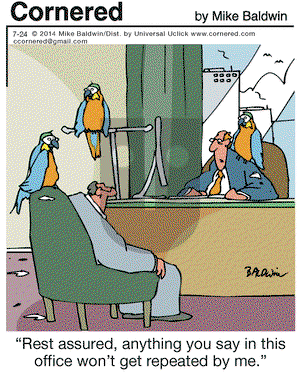 Cornered on Thursday July 24, 2014 Comic Strip