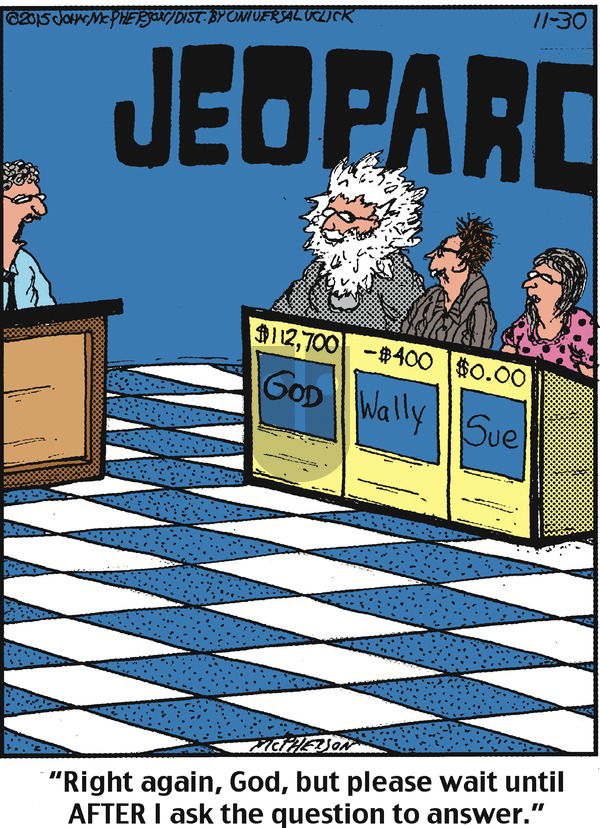 Close to Home on Sunday November 1, 2015 Comic Strip